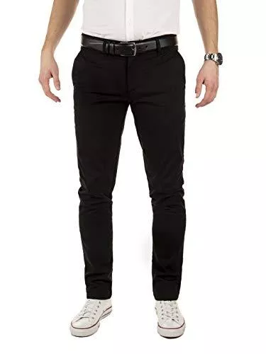 Yazubi Hosen Yazubi Herren Chino Hose, Modell Dustin, Chinohose mit Gürtel