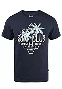 Blend T-Shirts Blend BHCalifo Herren T-Shirt Kurzarm Shirt mit Print und Rundhalsausschnitt