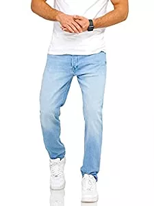 JACK & JONES Jeans JACK & JONES Herren Jeans Mike ARIS Tapered Fit Denim Herrenhose