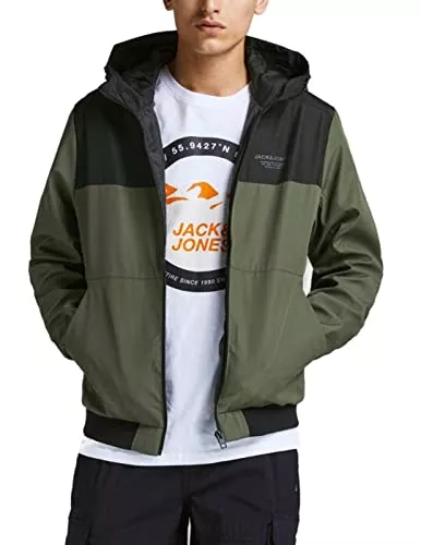 JACK & JONES Jacken & Westen JACK & JONES Male Jacke Kapuze