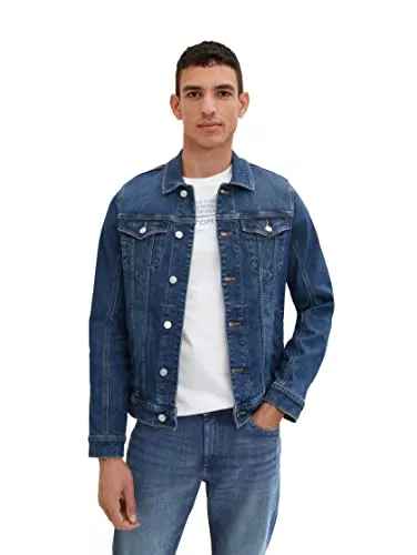 TOM TAILOR Jacken TOM TAILOR Herren Basic Jeansjacke mit Brusttaschen