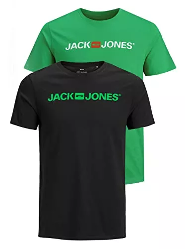 JACK & JONES T-Shirts JACK & JONES Male T-Shirt 3er-Pack