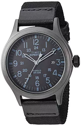 Timex Uhren Timex Unisex- Armbanduhr Expedition Scout Analog Quarz Nylon
