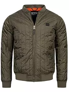Indicode Jacken Indicode Herren Clavell Steppjacke im Bomberjacken-Stil | Übergangsjacke für Männer