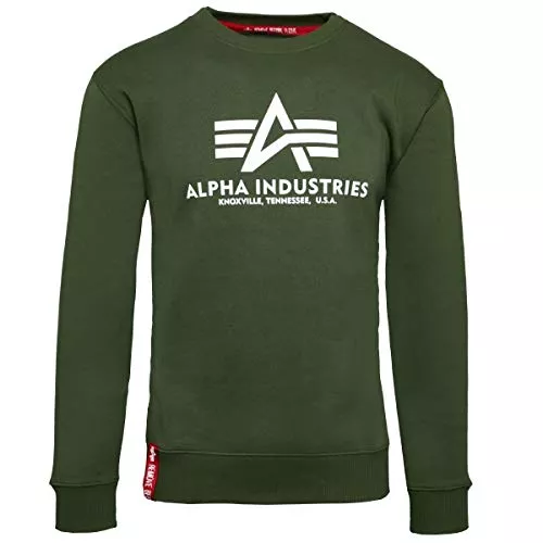 ALPHA INDUSTRIES Pullover & Strickmode ALPHA INDUSTRIES Herren Basic Sweater Sweatshirt für Herren Sweatshirt (1er Pack)