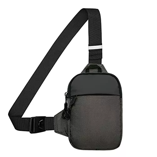 Long Keeper Taschen & Rucksäcke Long Keeper Sling Bag Brusttasche Klein Herren Damen - Schultertasche Wasserdicht Schulter Umhängetasche Klein Crossbody Handytasche zum Reisen Outdoor
