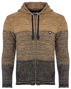 Carisma Strickjacken Carisma Herren Strickjacke für Winter und Übergang • Angenehme Männer Freizeit-Jacke mit Farbverlauf • Herren Zipper mit Seitentasche 7397