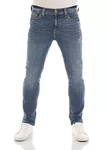 MUSTANG Jeans MUSTANG Herren Jeans Vegas Slim Fit Jeanshose Hose Denim Stretch Baumwolle Schwarz Grau Blau w30 - w40