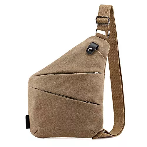 Ovecat Taschen & Rucksäcke Ovecat Umhängetasche, Schultertasche, Brusttasche, Anti-Diebstahl, für Damen und Herren