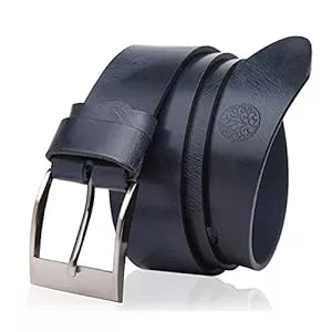 BETLEWSKI Gürtel BETLEWSKI - Gürtel Herren Ledergürtel Herren - Herren-Gürtel aus natürlichem Rindsleder mit Kürzungsmöglichkeit - Gurtel echt Leder mit Zertifikat