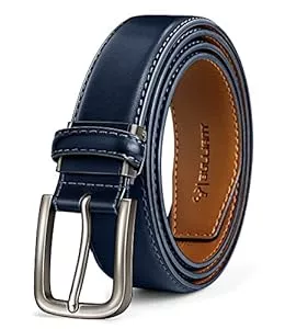 KEMISANT Gürtel KEMISANT Gürtel Herren, Ledergürtel Herren-gürtel für Jeans,35mm Breit Gürtel,Größe Angepasst