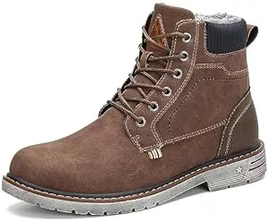 Mishansha Stiefel Mishansha Herren Winterstiefel Warme Gefüttert Winterschuhe Rutschfest Klassische Winter Boots