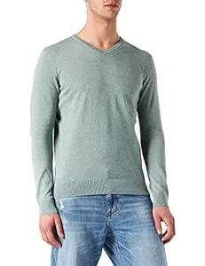 TOM TAILOR Pullover & Strickmode TOM TAILOR Herren Basic Strickpullover mit V-Ausschnitt