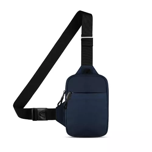 Casecret Taschen & Rucksäcke Casecret Umhängetasche Herren Damen Schultertasche Crossbody Bag Sling Chest Klein Handytasche zum Umhängen mit Geldbörse Tasche Wasserdicht Brusttasche Outdoor für iPhone Samsung Bis zu 7.5