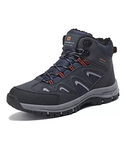 ARRIGO BELLO Stiefel ARRIGO BELLO Winterschuhe Herren Winterstiefel Schneestiefel Warm Gefütterte Stiefelette Arbeitsschuhe Arbeitsstiefel Wandern Arbeiten 41-46