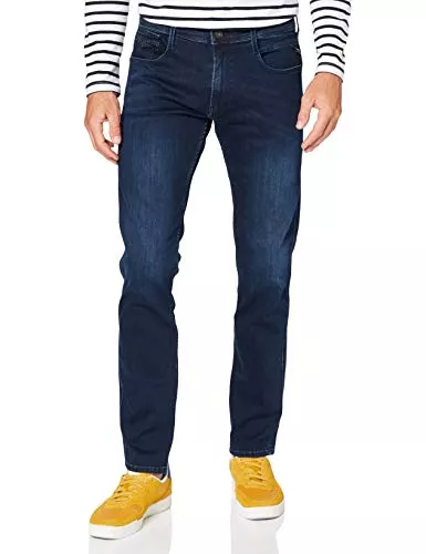 Replay Jeans Replay Herren Jeans Anbass Slim-Fit mit Power Stretch