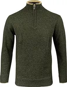 JACK PYKE Pullover & Strickmode JACK PYKE Ashcombe - Strickpullover mit Reißverschluss - 100% Lammwolle