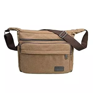 JAKAGO Taschen & Rucksäcke JAKAGO Wasserdichte Umhängetasche Herren,Multi-Tasche aus Segeltuch,Arbeit Taschen für Herren &amp; Damen,für Outdoor,Camping,Reisen,Arbeiten,täglicher Gebrauch