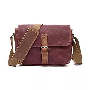 FANDARE Taschen & Rucksäcke FANDARE Retro Kamera Umhängetasche Herren Segeltuch Arbeitstasche Damen Messenger Bag Schultertasche Herrentasche zum Umhängen für Reise Schule Hochschule Arbeit Outdoor Schulranzen