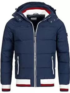 Indicode Jacken Indicode Herren Marlon Steppjacke in Daunenjacken-Optik | Winterjacke Übergangsjacke