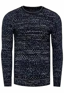 R-Neal Pullover & Strickmode Rusty Neal Pullover Herren Strick Basic Rundhals Strickpullover Langarm Casual Knitwear Streetwear 331/386/325