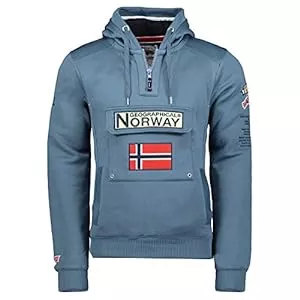 Geographical Norway Kapuzenpullover Geographical Norway GYMCLASS Men - Herren Kapuzenpullover Hoody