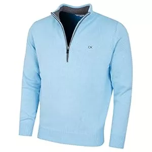 Calvin Klein Pullover & Strickmode Calvin Klein Herren Chunky Cotton 1/2 Zip Pullover