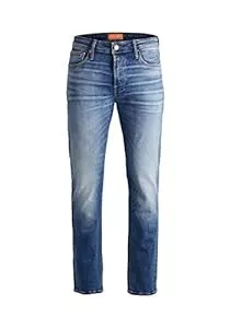 JACK &amp; JONES Jeans JACK &amp; JONES Male Comfort Fit Jeans Mike ORIGINAL JOS 697 Indigo Knit