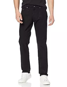bugatti Jeans bugatti Herren Hose Regular Fit Schwarz oder Blau Langanhaltende Farbechtheit Five-Pocket Baumwoll Stretch