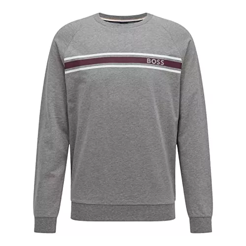 BOSS Pullover & Strickmode BOSS Herren Sweatshirt Authentic Longsleeve Shirt Loungewear French Terry