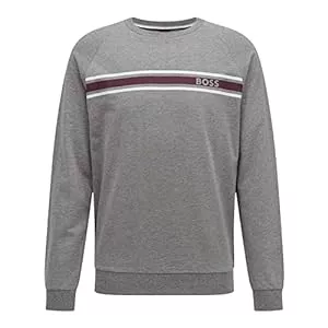 BOSS Pullover & Strickmode BOSS Herren Sweatshirt Authentic Longsleeve Shirt Loungewear French Terry