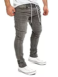 Yazubi Jeans Yazubi Herren Sweathose in Jeansoptik Erik