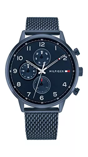 Tommy Hilfiger Uhren Tommy Hilfiger Multi Zifferblatt Quarz Uhr für Herren mit Edelstahl