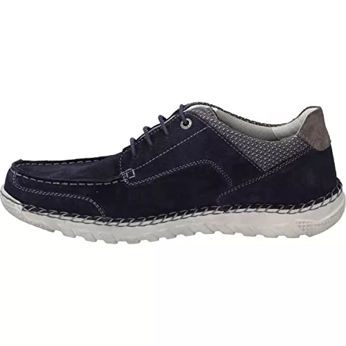 Josef Seibel Schnürhalbschuhe Josef Seibel Herren Bequemschuhe Wilson 10,Weite H (Weit),Wechselfußbett