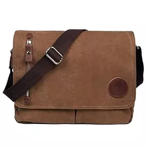 LOSMILE Taschen & Rucksäcke LOSMILE Umhängetasche, Vintage Canvas Schultertasche Herren.