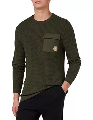 JACK & JONES Pullover & Strickmode Jack & Jones Men's Jcohunter Knit Crew Neck Jumper Sweater
