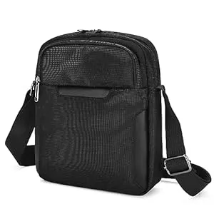 UBORSE Taschen & Rucksäcke UBORSE Herren Umhängetasche Klein Herrentasche Schultertasche Corssbody Tasche für Arbeit Reise Alltagsleben