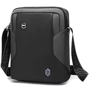 BAIGIO Taschen & Rucksäcke BAIGIO Umhängetasche Schultertasche für Herren Jungen, Kuriertasche aus Nylon, Herrentasche für Tablet, Messenger Bag für Tägliches Leben Arbeitsplätze Geschäft