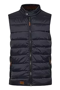 b BLEND Westen Blend BHCam Herren Weste Steppweste Outdoor Weste mit Stehkragen