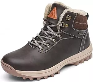Mishansha Stiefel Mishansha Herren Winterschuhe Warm Gefütterte Schneestiefel Damen Wanderschuhe Wasserdicht Rutschfeste Winter Boots für Outdoor