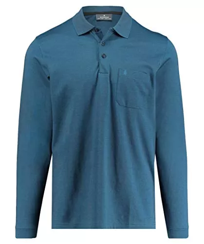 RAGMAN Poloshirts Ragman Herren Polo-Shirt, Basic, Langarm