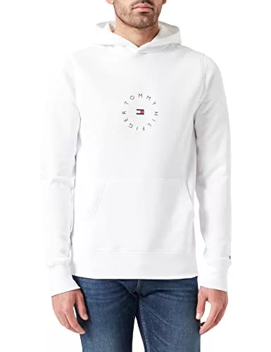 Tommy Hilfiger Kapuzenpullover Tommy Hilfiger Herren Roundall Graphic Hoodie Kapuzenpullover