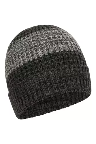 Mountain Warehouse Hüte & Mützen Mountain Warehouse Melange Herren-Beanie 2-farbig, gefüttert - warme Mütze, atmungsaktiv, pflegeleicht - für Winter, Reise, Skifahren und Urlaub