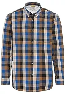 camel active Hemden camel active Herren Karohemd aus Reiner Baumwolle