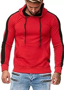 OneRedox Kapuzenpullover OneRedox Herren Sweatshirt Hoodie Pullover Kapuzenpullover Modell 1212