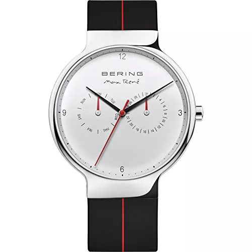 BERING Uhren BERING Herren Uhr Quarz Movement - Max René Collection mit Silikon und Saphirglas 15542-404 Armbandsuhren - Wasserdicht: 5 ATM
