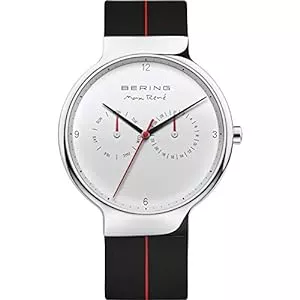 BERING Uhren BERING Herren Uhr Quarz Movement - Max René Collection mit Silikon und Saphirglas 15542-404 Armbandsuhren - Wasserdicht: 5 ATM