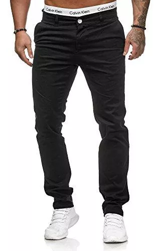 OneRedox Hosen OneRedox Herren Chino Stoffhose Chinohose Casual Slim