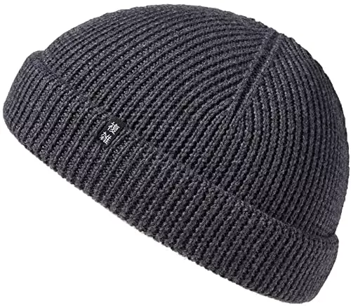 Enter the Complex Hüte & Mützen Enter the Complex® Fisherman Beanie, 100% Merino Wolle, Trawler Mütze, Troyer, Ribbstrick, Damen und Herren