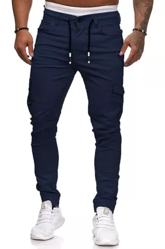 Cassiecy Hosen Cassiecy Herren Hose Jogger Chino Cargo Jeans Hosen Stretch Sporthose Herren Hose mit Taschen Slim Fit Freizeithose